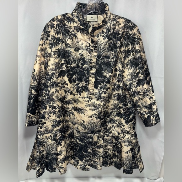 TUCKERNUCK Noir Cypress Toile Tate Dress - Picture 2 of 9